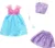 Set de haine si accesorii pentru papusi, Barbie, HRH44