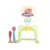 Set de joaca 3 in 1 Nichiduta Garden Sport Green cu Poarta fotbal, Cos baschet cu inaltime reglabila, 61x53x99 cm