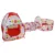 Set de joaca Cort cu tunel pentru copii King Sport, Rosu