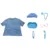 Set de joaca Doctor cu halat albastru
