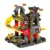 Set de joaca Parcare cu 3 niveluri, lift si 5 masinute 52x20x50 cm
