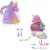 Set de joaca cu 2 mini papusi si accesorii, Polly Pocket, Rainbow Unicorn, HKV51
