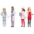 Set de joaca cu 2 papusi Barbie Profesii