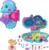 Set de joaca cu 2 papusi si accesorii in gentuta, Polly Pocket, Daddy & Me Seahorse Purse, HWP03