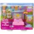 Set de joaca cu papusa Barbie, Family&Friends, Club Chelsea, Tea Party Picnic, JJB40