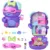 Set de joaca cu papusa si accesorii in gentuta, Polly Pocket, Festive Puppy, JCR38