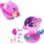 Set de joaca cu papusa si accesorii in gentuta, Polly Pocket, Planet Polly Space Casket, JCB18