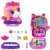 Set de joaca cu papusa si accesorii in gentuta, Polly Pocket, Rodeo Pony, JCR39