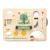 Set de joaca din lemn, Statia meteo educativa Tender Leaf Toys, 13 piese
