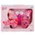 Set de machiaj cu 4 straturi in forma de fluture, Pretty Pinky