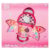 Set de make-up in gentuta, Preety Pinky, 5 compartimente