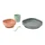 Set de masa silicon Beaba 4 piese Mineral