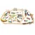 Set de tren cu vedere la munte, Tender Leaf Toys, din lemn premium