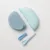 Set diversificare hrana bebelusi Miniware Sili Mini GO 3 piese Blue Banana