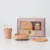 Set diversificare hrana bebelusi Miniware SipSnack 3 piese Toffee