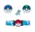 Set figurina si centura Pokemon Clip n Go, diverse personaje