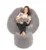 Set fotoliu puf king size otoman perna decorativa serendibit umplut cu fulgi de burete memory mix