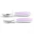 Set furculita si lingurita Munchkin pentru copii Raise 12L+ light purple