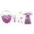 Set gentuta si rochie pentru Papusa, Barbie, HJT45