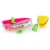 Set joaca pentru nisip cu 5 accesorii Pink Luxury Boat