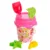 Set jucarii de nisip cu 8 piese Desene Pink