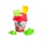 Set jucarii de nisip cu 8 piese Desene Rosu