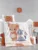 Set lenjerie 6 piese Bumbac Ranforce Mouse and Cat 120×60 cm