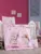 Set lenjerie 6 piese Bumbac Ranforce Pink Dream 120×60 cm