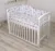 Set lenjerie Amy din bumbac cu protectie laterala pentru pat bebe 120 x 60 cm Forest