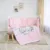 Set lenjerie bumbac 5 piese Lorelli Lili 60 x 120 cm Butterflies Pink