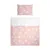 Set lenjerie cu 7 piese pentru pat balansoar First Dreams Pale Blush Stars