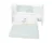 Set lenjerie de pat 2 piese Kikka Boo EU Style 70 x 140 cm Stripy Friends