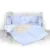 Set lenjerie de pat 60 x 120 Lorelli Lilli blue 3701 – 5 articole