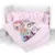 Set lenjerie de pat 60 x 120 Lorelli Lilli pink 4001 – 5 articole