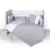 Set lenjerie de pat 7 piese Lorelli Za-Za 60×120 cm grey