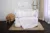 Set lenjerie de pat Lorelli, cu 7 piese din bumbac ranforce, Lily, Grey Striped
