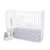 Set lenjerie de pat cu broderie 3 piese Kikka Color Little Angel Clouds