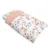 Set lenjerie de pat single din bumbac, Natura Roz pulbere, Little Amy, 100×135 cm