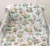 Set lenjerie din bumbac cu protectie laterala pentru pat bebe 120 x 60 cm Animalute de padure Amy