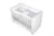 Set lenjerie pat 15 piese Jersey Za Za Grey