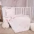 Set lenjerie pat 3 piese bumbac ranforce Cosy Bears  Piollws Beige