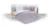 Set lenjerie pat 7 piese Lily bumbac ranforce Clouds Grey