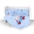 Set lenjerie pat 8 piese 70×140 cm bumbac ranforce Bear  Car Blue