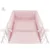 Set lenjerie patut 5 piese MimiNu 120×60 cm Royal Powder Pink