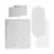 Set lenjerie pentru carucior Lorelli Grey Stripe