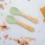 Set lingurite din bambus AppeKids Raw Green