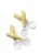 Set lingurite si furculite pentru bebelusi 4 bucati Powder Yellow