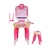 Set masuta de infrumusetare cu lumini, Barbie, Beauty Studio