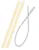 Set paie si perie Minikoioi 100 premium silicone mellow yellow