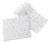 Set paturica 75×100 cm si perna 35×30 cm Minky Stars White